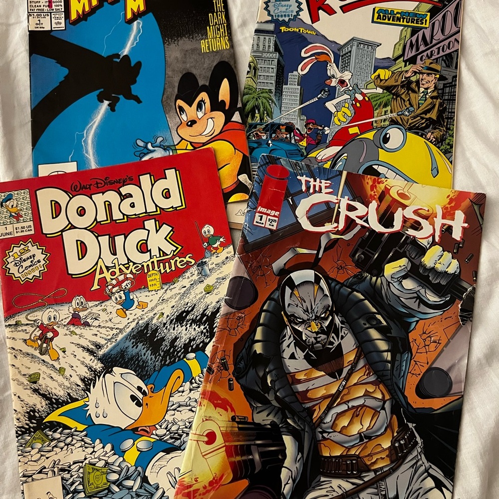 Comic Book Collection Featuring Donald Duck and More